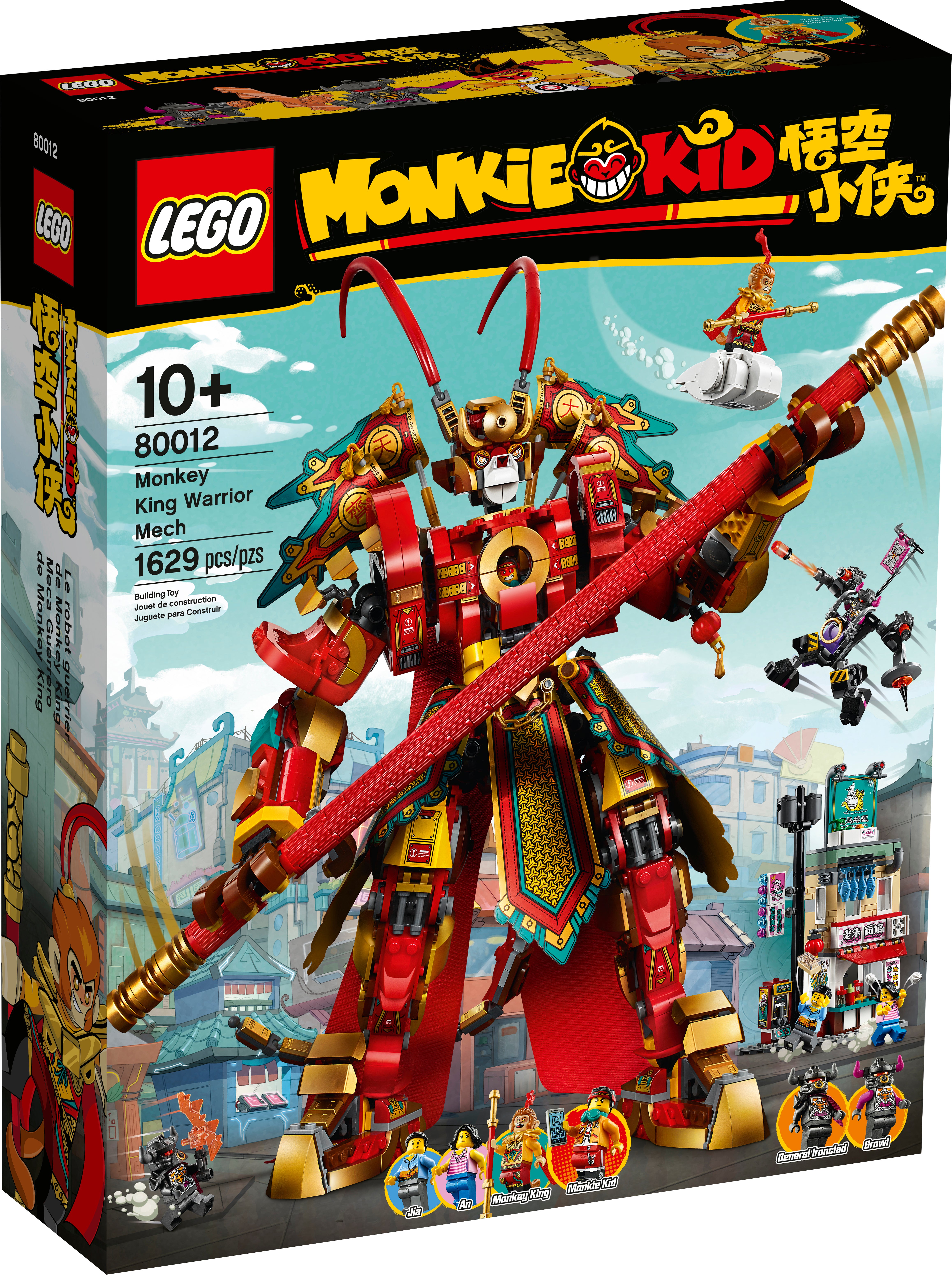 Details about   Lego Monkey King 80012 Monkie Kid Minifigure